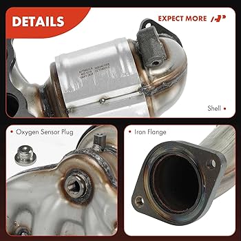 鷹16 A-Premium Exhaust Manifold Catalytic Converter with Gasket